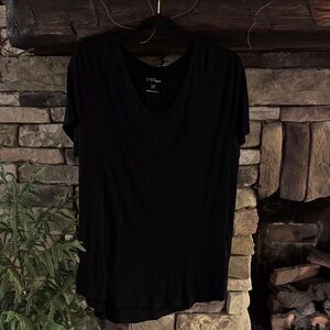 Grace & Lace Black Short Sleeve Tee